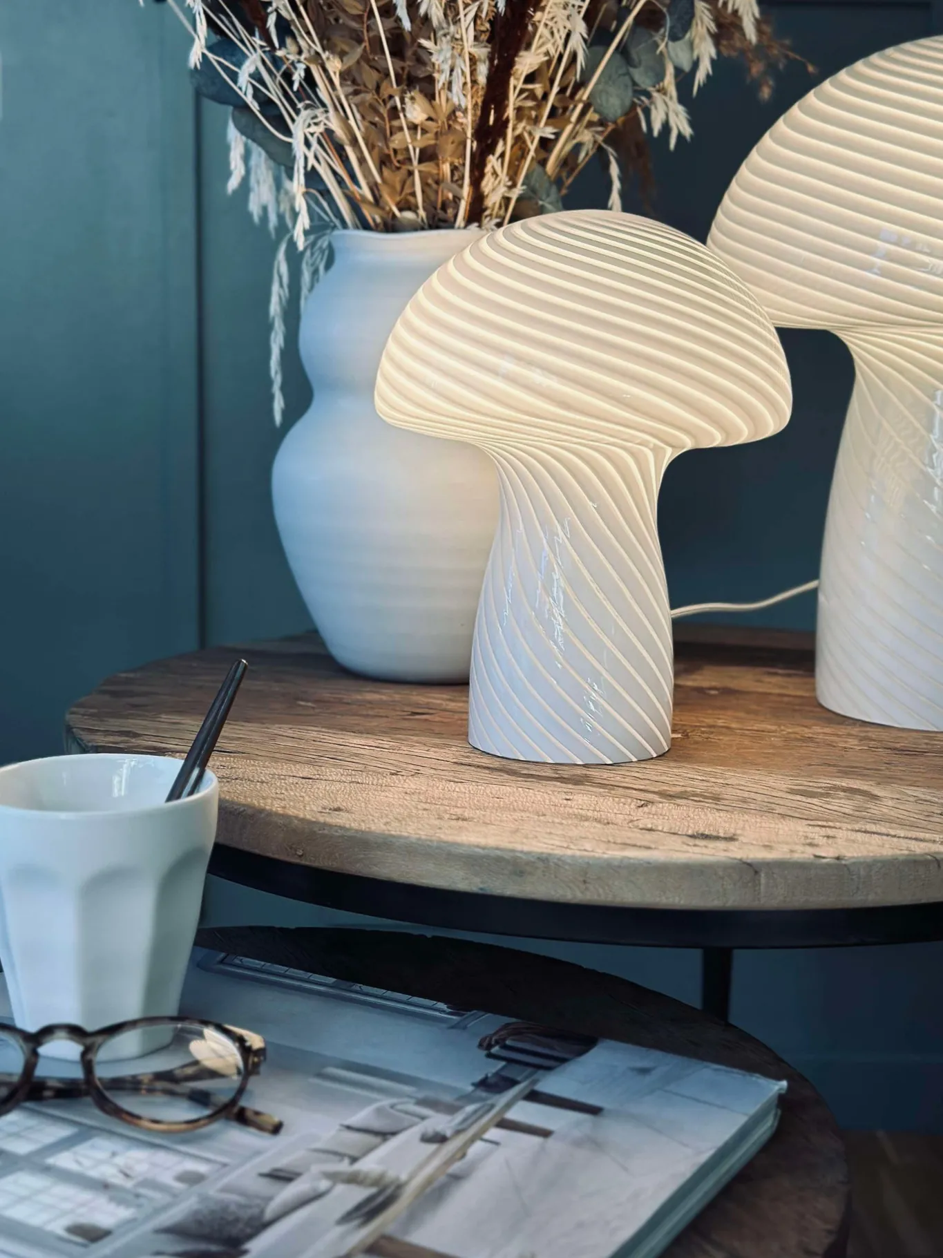VIAMAJA Mushroom Lamper|Mushroom Lamper<Mushroom Elsa- Grå 24cm