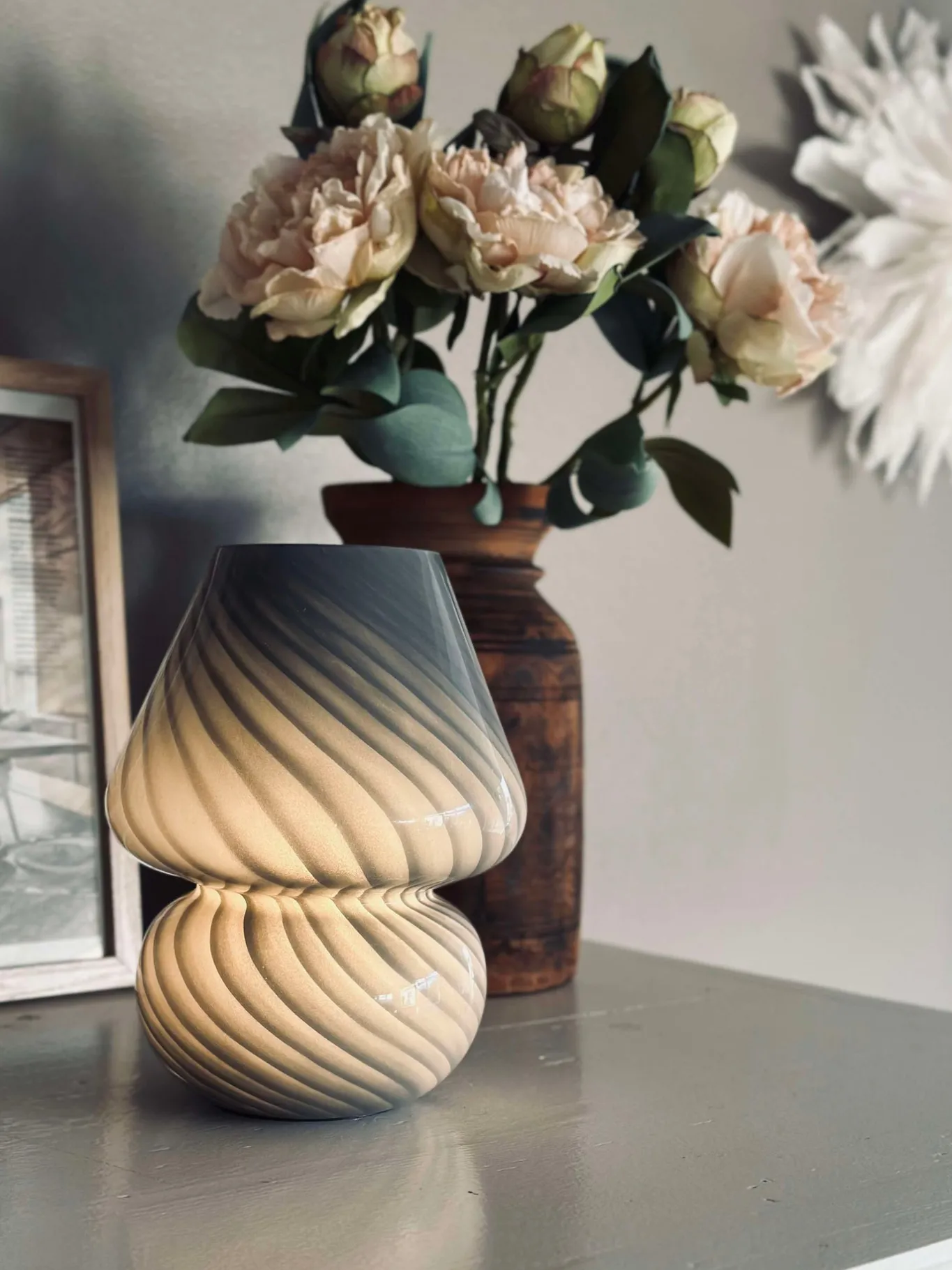 VIAMAJA Lamper|Mushroom Lamper<Mushroom Medium - Grå