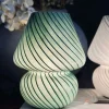 VIAMAJA Mushroom Lamper|Mushroom Lamper<Mushroom Medium - Grøn mundblæst glas