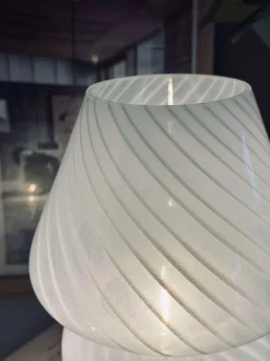VIAMAJA Lamper|Mushroom Lamper<Mushroom Medium – Hvid mundblæst glas