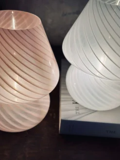 VIAMAJA Lamper|Mushroom Lamper<Mushroom Medium – Hvid mundblæst glas