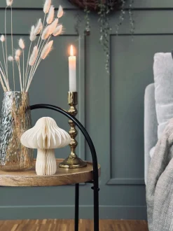VIAMAJA Interiør|Pynte Genstande<Mushroom paper small - Creme