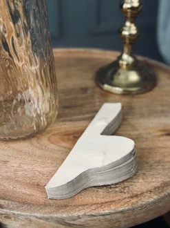 VIAMAJA Interiør|Pynte Genstande<Mushroom paper small - Latte