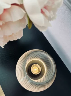 VIAMAJA Mushroom Lamper|Mushroom Lamper<Mushroom Small - Grå mundblæst glas