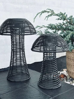 VIAMAJA Mushroom Lamper|Mushroom Lamper<Mushroom Solar - Black Small