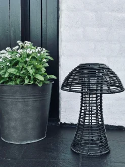 VIAMAJA Mushroom Lamper|Mushroom Lamper<Mushroom Solar - Black Small