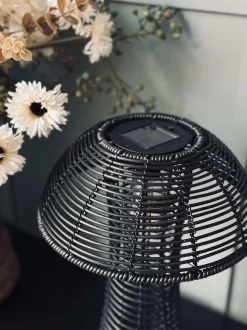 VIAMAJA Mushroom Lamper|Mushroom Lamper<Mushroom Solar - Black Small