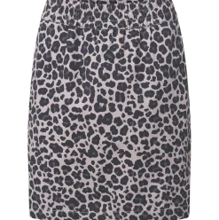VIAMAJA Nederdele<Nederdel Jane Leopard Grey