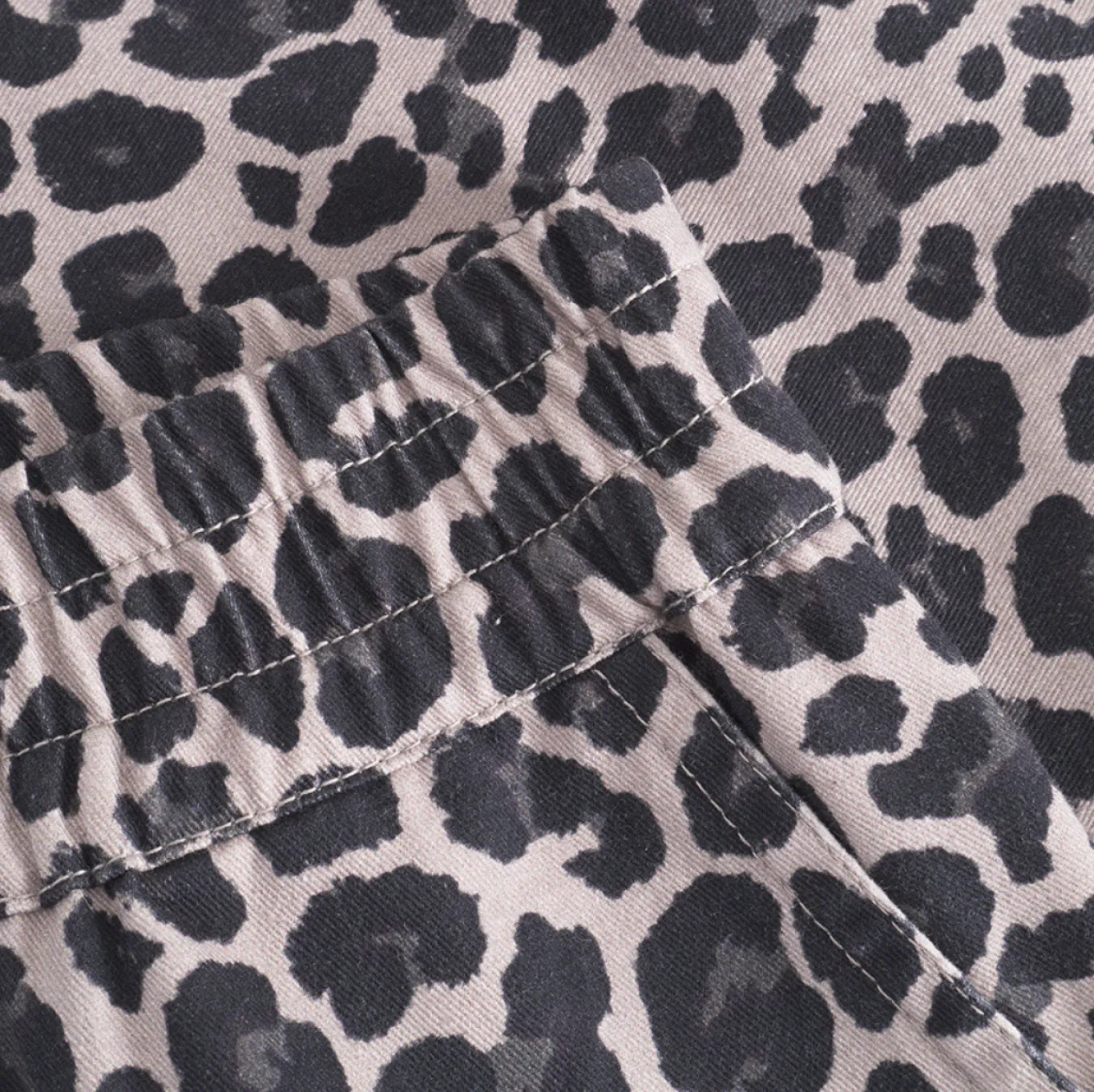 VIAMAJA Nederdele<Nederdel Jane Leopard Grey