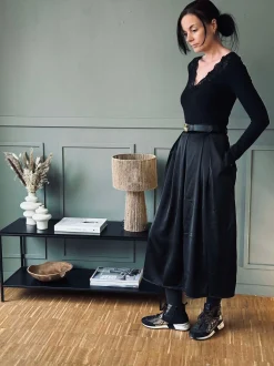 VIAMAJA Nederdele<Nederdel Leonora black