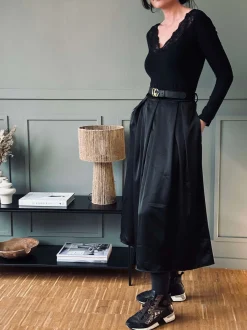 VIAMAJA Nederdele<Nederdel Leonora black