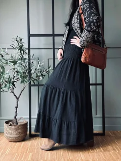 VIAMAJA Nederdele<Nederdel med smock - Black
