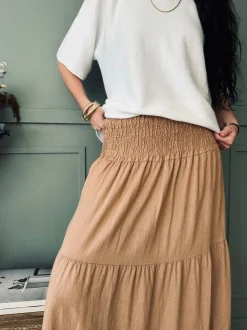 VIAMAJA Nederdele<Nederdel med smock - MACCHIATO
