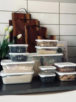 VIAMAJA Køkken Opbevaring|Diverse Opbevaring<Opbevaringsbøtter m. låg - 11 stk.