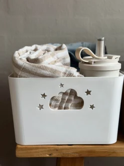 Børn VIAMAJA Kurve / Opbevaring|Børneværelse Opbevaring<Opbevaringskasse Cloud 34x25cm - Flere farver