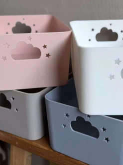 Børn VIAMAJA Kurve / Opbevaring|Mini Maja<Opbevaringskasse Cloud 26x17cm - Flere farver
