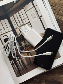 VIAMAJA Lys Og Led|Led Genopladelige<Oplader USB C + 1 M Nylon cable: USB C to USB C