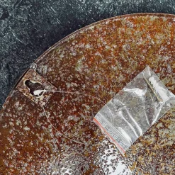 VIAMAJA Magnetiske Tavler|Magnetiske Tavler<Opslagstavle i jern - Rusty Ø35cm