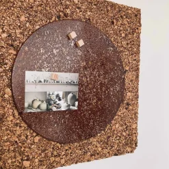 VIAMAJA Magnetiske Tavler|Magnetiske Tavler<Opslagstavle i jern - Rusty Ø35cm