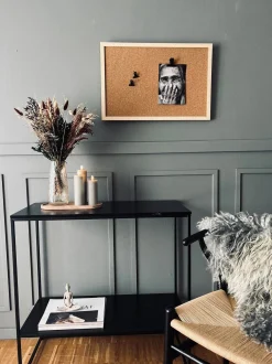 VIAMAJA Kork Opslagstavle|Kork Opslagstavle<Opslagstavle kork 40x60cm - Kraftig ramme Natur