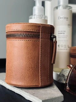 VIAMAJA Tilbehør Til Badeværelse|Smykkeopbevaring<Organiser Leather - Medium cognac