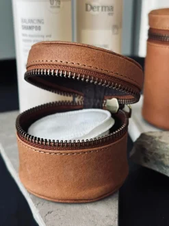 VIAMAJA Tilbehør Til Badeværelse|Smykkeopbevaring<Organiser Leather - Small cognac