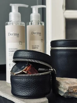 VIAMAJA Tilbehør Til Badeværelse|Smykkeopbevaring<Organiser Leather - Small black