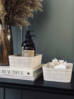 VIAMAJA Kurve / Opbevaring|Opbevaring Til Badeværelse<Organizer Freja Small - 2 stk.