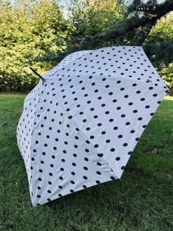 VIAMAJA Diverse Haveliv<Paraply - Hvid med dots
