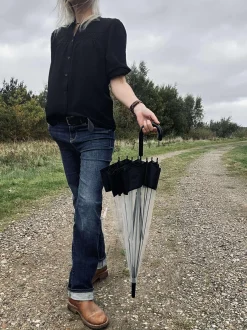 VIAMAJA Diverse Haveliv<Paraply Transparent - Black