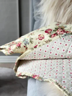 VIAMAJA Tæpper Og Puder|Havehynder<Plaid flower