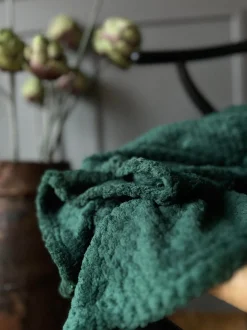 VIAMAJA Tæpper Og Puder<Plaid i Luxus fleece - Grøn