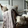 VIAMAJA Tæpper Og Puder<Plaid SUPER SOFT - Taupe