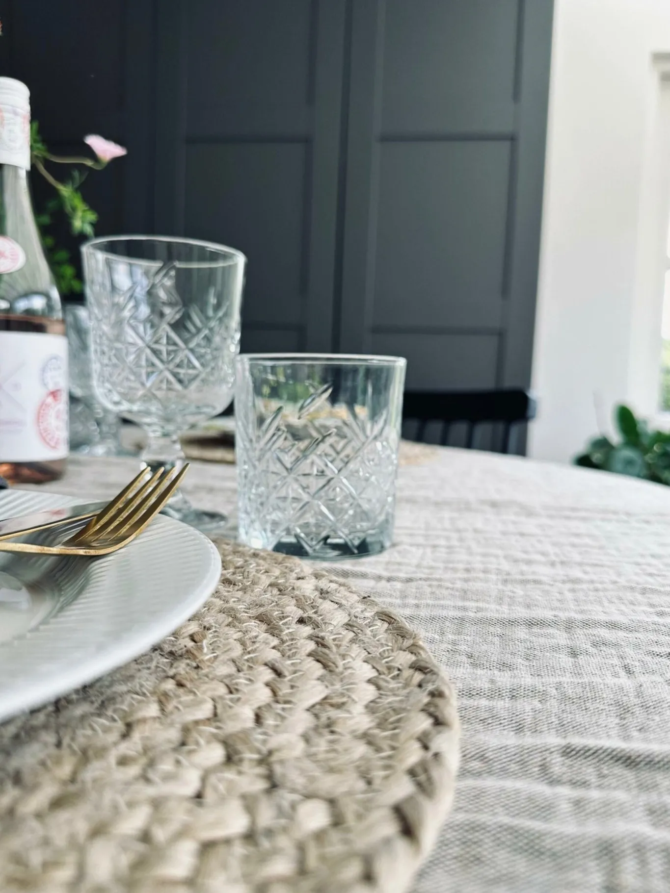 VIAMAJA Tæpper Og Puder<Plaid vævet med kork – Nature mix