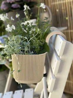 VIAMAJA Plantekasser|Havekrukker<Plantekasse med ophæng – Creme