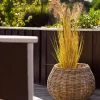 VIAMAJA Havekrukker|Kurve Og Potter<Plantekurve i natur rattan - 2 stk