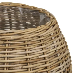 VIAMAJA Havekrukker|Kurve Og Potter<Plantekurve i natur rattan - 2 stk