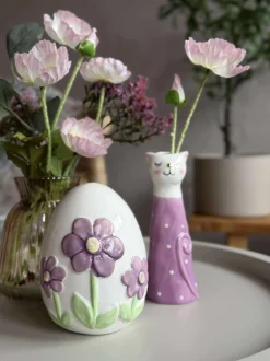 VIAMAJA Påske<Påskeæg - purple flower