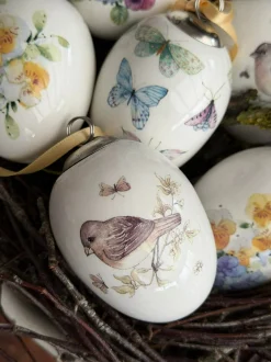 VIAMAJA Påske<Påskeæg porcelæn - MIX
