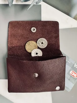 VIAMAJA Punge Og Kortholdere<Pung Aura small Dark Brown