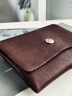 VIAMAJA Punge Og Kortholdere<Pung Aura small Dark Brown