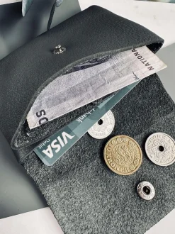 VIAMAJA Punge Og Kortholdere<Pung Aura small Grey
