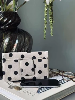 VIAMAJA Punge Og Kortholdere<Pung Black dots