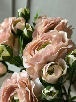 VIAMAJA Blomster<Ranunkel 50cm - Rosa