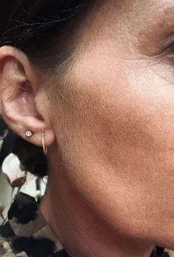 VIAMAJA Hoops<Øreringe Alexa Golden 18K forgyldt