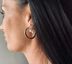 VIAMAJA Hoops<Øreringe Chloe Big Sterling Silver 18K forgyldt
