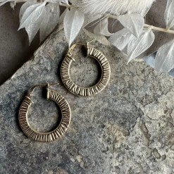 VIAMAJA Hoops<Øreringe Chloe small Sterling Silver 18K forgyldt