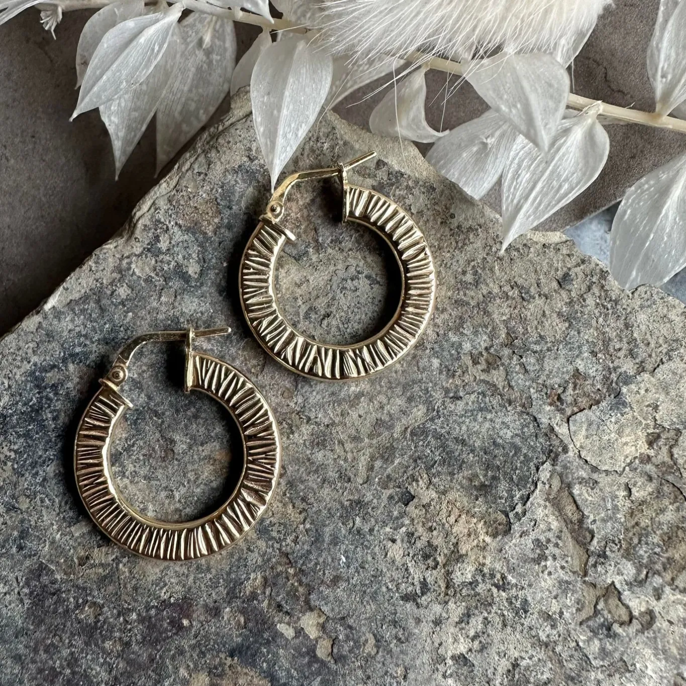 VIAMAJA Hoops<Øreringe Chloe small Sterling Silver 18K forgyldt