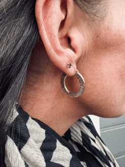 VIAMAJA Hoops<Øreringe Chloe small Sterling Silver 18K forgyldt