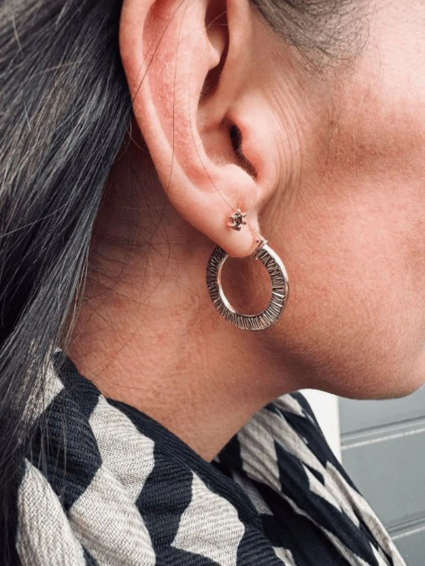 VIAMAJA Hoops<Øreringe Chloe small Sterling Silver 18K forgyldt